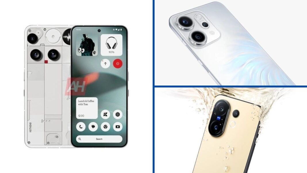 Top 5 List of mobile phone launches, specifications, cameras, battery and other details
