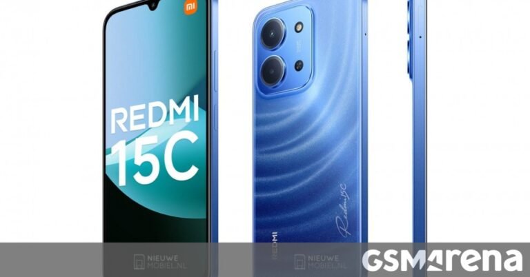 Redmi 15C images leak just as it gets certified alongside its Poco twin