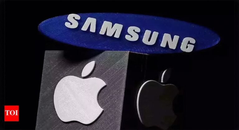 Apple 'promotes' Samsung in China, accidentally shows Samsung foldable phone in ad; Watch full video
