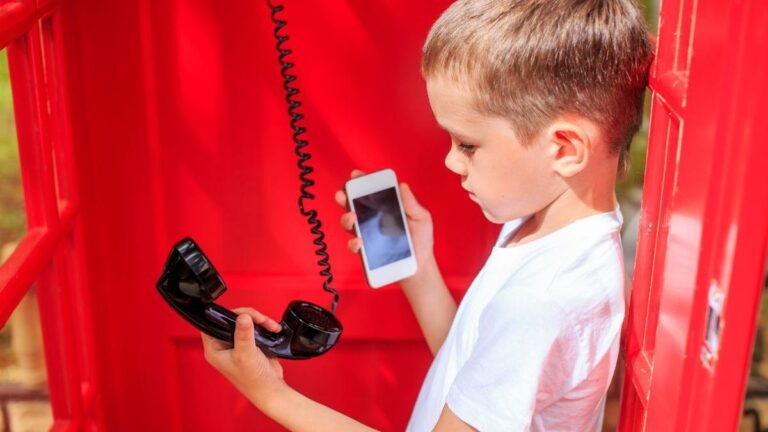 Could landlines help solve smartphone addiction in children? Parents and schools are trying it – and results are promising