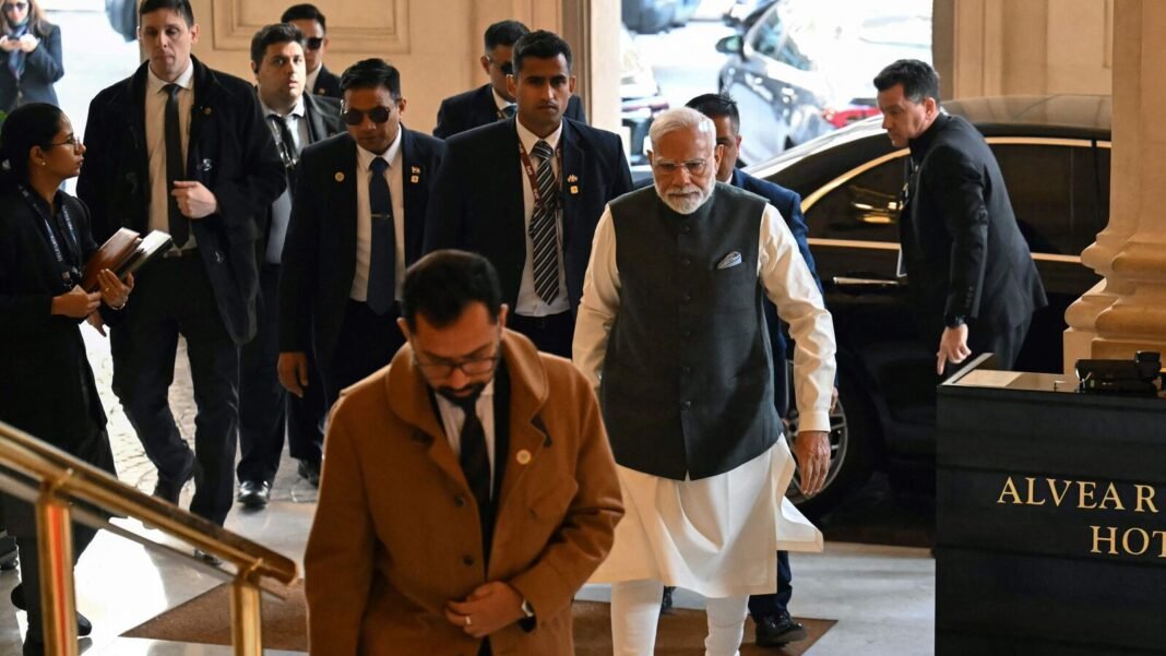 During his historic visit to Argentina, Prime Minister Narendra Modi was bestowed with the symbolic 