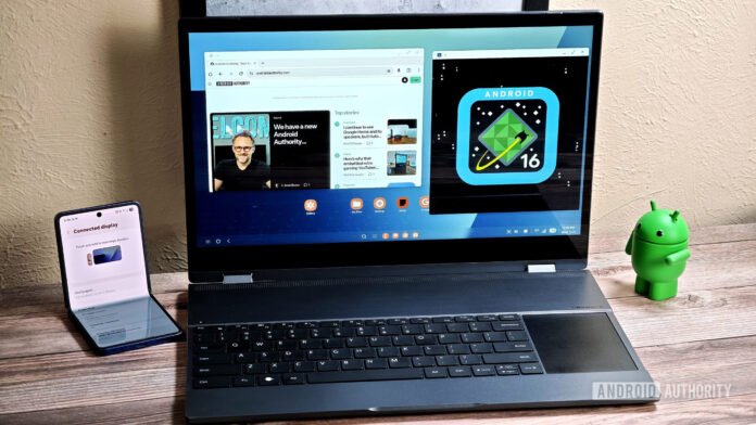 How to enable full screen mode in Samsung DeX on One UI 8