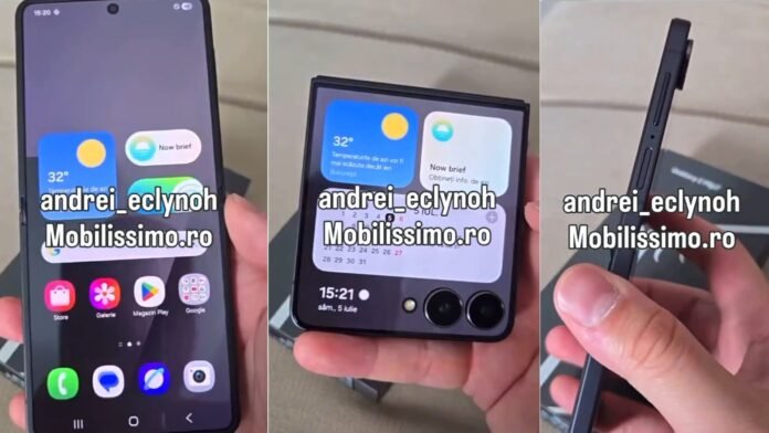 Samsung Galaxy Z Flip 7: First hands-on video shows foldable turned on and from all sides