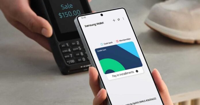 Samsung Wallet will let you choose to 'pay in installments' at stores