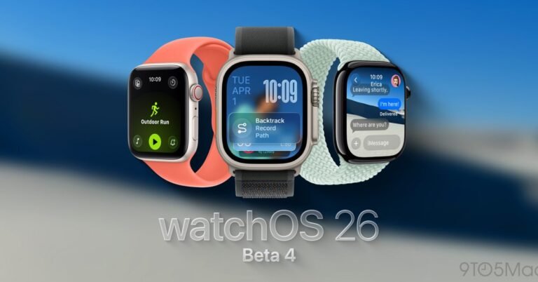 watchOS 26 beta 4 now available for Apple Watch