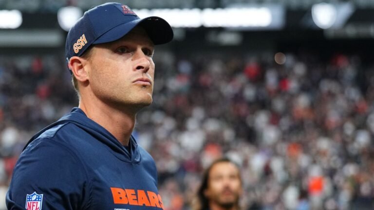 It appears you're referring to a recent event involving Bears coach Ben Johnson. To provide a more informed response, could you please provide more context or clarify which halftime interview you're referring to? This will help me better understand the situation and give a more accurate answer.