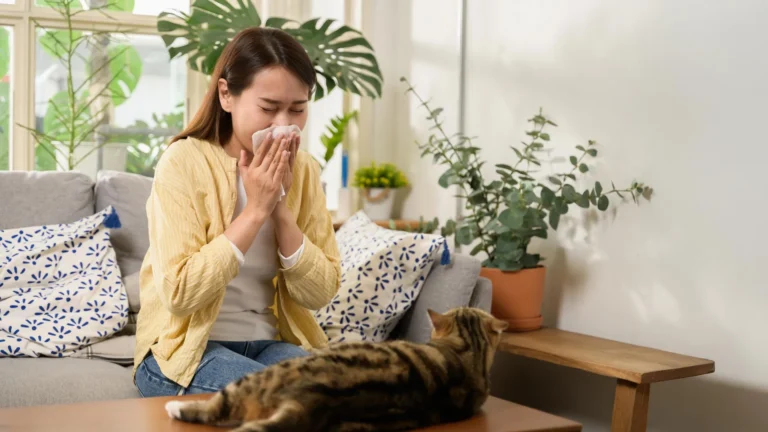Sneezing can be triggered by various factors, including allergens from cats, dust, and other environmental factors. Allergens from cats are primarily found in their dander, saliva, and urine, which can become airborne and be inhaled, causing allergic reactions in sensitive individuals. Similarly, dust is a common allergen that can trigger sneezing, congestion, and other respiratory issues.

Regarding the use of UV light to neutralize allergens, it's true that certain types of UV light have been shown to be effective in reducing or eliminating allergens from surfaces and the air. UV-C light, in particular, has been found to be effective in neutralizing allergens, including those from cats and dust, in a matter of minutes.

UV-C light works by damaging the DNA of microorganisms, including bacteria, viruses, and other pathogens, making it impossible for them to reproduce and cause harm. This same principle can be applied to allergens, where UV-C light can break down the proteins that cause allergic reactions, rendering them harmless.

However, it's essential to note that not all UV light is created equal, and some types of UV light can be harmful to humans and animals. UV-A and UV-B light, for example, can cause skin damage, eye problems, and even cancer. Therefore, it's crucial to use a safe and specifically designed UV-C light device that emits a wavelength of around 254 nanometers, which is effective against allergens but safe for humans and animals.

It's also important to remember that while UV-C light can be an effective tool in reducing allergens, it's not a substitute for regular cleaning, dusting, and vacuuming. These habits are still essential for maintaining a clean and healthy environment, especially for individuals with allergies.

In summary, sneezing can be triggered by various allergens, including those from cats and dust. Safe UV-C light can be an effective tool in neutralizing these allergens in minutes, but it's crucial to use a specifically designed device that emits a safe wavelength. Additionally, regular cleaning and maintenance are still necessary to maintain a healthy environment.