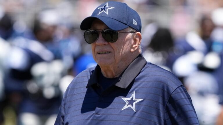 According to recent news, Jerry Jones, the owner of the Dallas Cowboys, was fined $250,000 by the NFL for a gesture he made. Can you please provide more context or information about the gesture that led to the fine? I'll do my best to provide a more detailed explanation or update on the situation.
