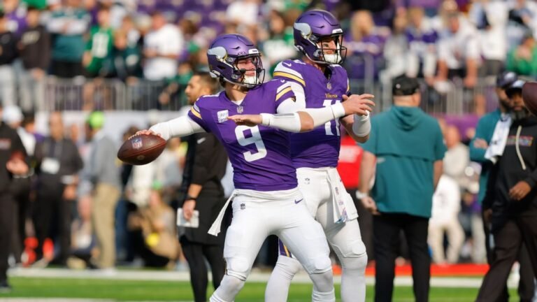 <p>Carson Wentz's injury is a significant development in the NFL, and its implications extend to various teams, including the Minnesota Vikings and potentially impact players like J.J. McCarthy, who might be considered in future drafts or roster moves. Here's how Wentz's injury could have a ripple effect:</p>
<h3>For the Vikings:</h3>
<ol>
<li>
<p><strong>Quarterback Market:</strong> If the Vikings were considering Carson Wentz as a potential quarterback solution (either via trade or free agency, depending on his contract status and the team's needs), his injury could make them less inclined to pursue him. Injuries, especially to a quarterback's throwing arm or shoulder, can significantly impact a player's effectiveness and longevity. The Vikings might prefer to explore other options that come with less risk.</p>
</li>
<li>
<p><strong>Draft and Free Agency Strategy:</strong> The Vikings' approach to the quarterback position in both the draft and free agency could be influenced by the availability and health of top quarterbacks. If Wentz's injury makes him less desirable, the Vikings might focus more on drafting a quarterback or pursuing healthier free agent options. This decision-making process is crucial as it directly impacts the team's immediate and long-term competitiveness.</p>
</li>
<li><strong>Roster Competition:</strong> If the Vikings had considered Wentz as a veteran presence to possibly compete with their current quarterbacks, his injury reduces the pool of experienced quarterbacks available. This could lead the Vikings to give more consideration to in-house options, draft picks, or other free agents who might not have the same level of experience but come with less injury risk.</li>
</ol>
<h3>For J.J. McCarthy:</h3>
<p>J.J. McCarthy, assuming he's a reference to the Michigan Wolverines quarterback or another emerging talent, could indirectly benefit from the situation in a few ways:</p>
<ol>
<li>
<p><strong>Draft Stock:</strong> If the NFL draft is approaching and teams like the Vikings are looking for a quarterback due to the uncertainty around veterans like Wentz, McCarthy's draft stock could rise if he declares for the draft. Teams might prefer drafting a younger quarterback with a clean bill of health over taking on an injured veteran.</p>
</li>
<li>
<p><strong>Rookie Opportunities:</strong> Should McCarthy be drafted by a team influenced by Wentz's injury (directly or indirectly), he might find himself in a more competitive situation for a starting role sooner rather than later. If a team passes on Wentz due to injury concerns and instead drafts McCarthy, there could be a clearer path for McCarthy to start or at least compete for significant playing time early in his career.</p>
</li>
<li><strong>Market Demand:</strong> The overall demand for healthy, capable quarterbacks can drive interest in McCarthy or similar prospects. As teams reassess their quarterback situations and futures, the value placed on young, promising quarterbacks could increase, benefiting McCarthy in terms of draft position, contract value, or the quality of the team he might be drafted by.</li>
</ol>
<p>In summary, Carson Wentz's injury can have a cascade effect on NFL teams' strategies, especially those looking to address their quarterback position. For the Vikings, it might mean exploring alternative quarterback solutions, while for J.J. McCarthy, it could potentially increase his value in the draft or as a free agent, depending on how teams adjust their priorities in response to Wentz's situation.</p>