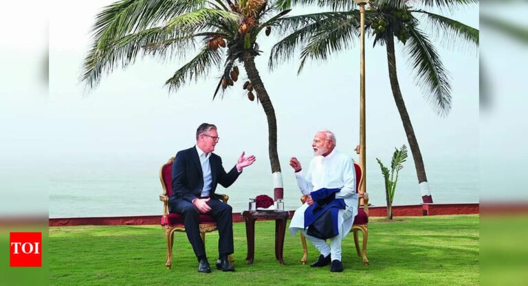 It appears that Indian Prime Minister Narendra Modi has recently spoken with UK Labour Party leader Keir Starmer about the importance of preventing extremists from exploiting freedoms. This conversation highlights the global concern about the potential misuse of freedoms by extremist groups.

Can you provide more context or information about this meeting, such as the specific topics discussed or any notable outcomes? I'd be happy to help you understand the implications of this conversation.