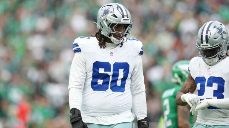 It appears that the Dallas Cowboys may be facing some challenges on their offensive line in their upcoming game against the New York Jets, with at least three linemen potentially being out due to injury. This could significantly impact the team's performance, particularly in terms of protecting their quarterback and creating holes for their running backs.

Can you tell me more about the specific injuries and which linemen are expected to be out? Or would you like to discuss potential strategies the Cowboys could use to adapt to these injuries and still come out on top against the Jets?