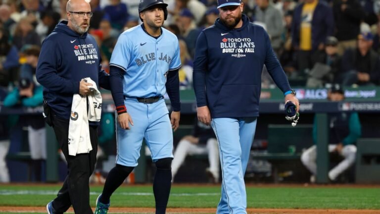 It appears that the Toronto Blue Jays are expecting George Springer, their star player, to be available for Game 6 despite his kneecap injury. This is a positive development for the team, as Springer is a key contributor to their offense. His potential return could be a significant boost to the Blue Jays’ chances in the game. Do you think Springer’s return will make a significant impact on the game’s outcome, or are there other factors that will play a more crucial role? It appears that the Toronto Blue Jays are expecting George Springer, their star player, to be available for Game 6 despite his kneecap injury. This is a positive development for the team, as Springer is a key contributor to their offense. His potential return could be a significant boost to the Blue Jays’ chances in the game. Do you think Springer’s return will make a significant impact on the game’s outcome, or are there other factors that will play a more crucial role?