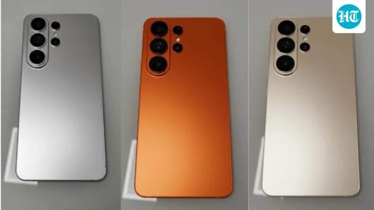 Samsung Galaxy S26 Ultra 5G mobile design leaked in iPhone 17 Pro-like orange colour 
(HT Tech)