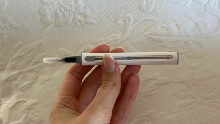 That sounds like a great find. What kind of tech gadget is it, and how does it work to clean your AirPods Pro 2? Is it a specialized cleaning tool, a UV sanitizer, or something else entirely? And what makes it so effective at cleaning your earbuds?
