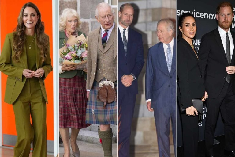 <p>What a rare and fascinating occasion! It's not often that we see all these members of the British royal family out and about on the same day. Let's break down what might have brought them together.</p>
<p>The fact that Meghan Markle, Kate Middleton, Prince Harry, Prince William, Charles, and Camilla were all spotted on the same day suggests that there might have been a significant event or occasion that required their collective presence. Here are a few possibilities:</p>
<ol>
<li><strong>Official Royal Engagement</strong>: It's possible that there was a high-profile official engagement, such as a state visit, a charitable event, or a ceremonial function, that required the attendance of all these royals.</li>
<li><strong>Family Gathering</strong>: Alternatively, it could have been a private family gathering, such as a birthday celebration, a wedding anniversary, or a special milestone, that brought them all together.</li>
<li><strong>Charity Event</strong>: The royal family is known for their philanthropic work, so it's possible that they all attended a charity event or fundraiser, which would have been a great opportunity for them to show their support and solidarity.</li>
</ol>
<p>The fact that they were all seen on the same day could also suggest that they might be putting on a united front, perhaps in response to some recent media attention or public scrutiny. The British royal family is known for their ability to come together and present a united front when needed.</p>
<p>It's also worth noting that this rare sighting could be a sign of a new era of cooperation and collaboration between the different branches of the royal family. With Meghan and Harry's departure from their senior royal roles, and the subsequent media attention, it's possible that the family is making an effort to show that they are still a cohesive unit.</p>
<p>Overall, the fact that all these royals were spotted on the same day is a significant event that will likely generate a lot of interest and speculation. We'll have to wait and see what the official reason was for their collective appearance, but for now, it's exciting to see them all together!</p>