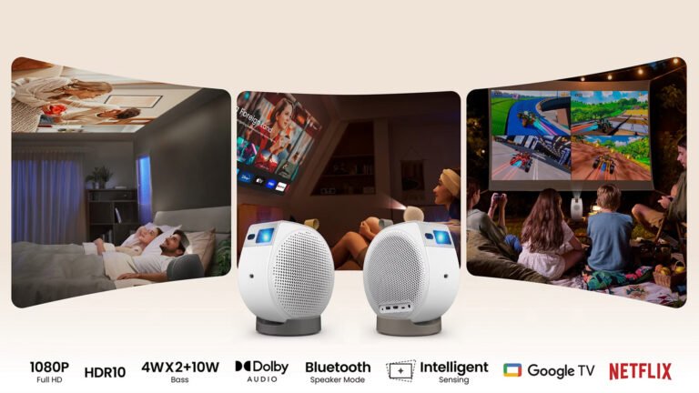 <p>You're referring to the BenQ projector that can turn your ceiling into a massive Google TV movie screen. Here's the lowdown:</p>
<p>BenQ has indeed released a new projector that can project a massive image onto your ceiling, effectively turning it into a giant movie screen. This projector is designed to work seamlessly with Google TV, allowing you to access a wide range of streaming services, including Netflix, Hulu, and Amazon Prime Video, directly from the projector.</p>
<p>Here are some key features of the BenQ projector:</p>
<ol>
<li><strong>Large image projection</strong>: The projector can project an image of up to 150 inches in size, making it perfect for a ceiling-mounted movie screen.</li>
<li><strong>Google TV integration</strong>: The projector comes with Google TV built-in, providing access to a wide range of streaming services, including live TV, movies, and TV shows.</li>
<li><strong>4K resolution</strong>: The projector supports 4K resolution, ensuring that your movies and TV shows look crisp and clear, even on a large ceiling-mounted screen.</li>
<li><strong>HDR support</strong>: The projector also supports HDR (High Dynamic Range), which provides a wider range of colors and contrast, making your movies and TV shows look even more immersive.</li>
<li><strong>Wireless connectivity</strong>: The projector comes with wireless connectivity options, including Wi-Fi and Bluetooth, making it easy to connect to your devices and stream content.</li>
</ol>
<p>To use the BenQ projector to turn your ceiling into a Google TV movie screen, you'll need to:</p>
<ol>
<li><strong>Mount the projector</strong>: Mount the projector to your ceiling or a sturdy tripod to ensure it's stable and secure.</li>
<li><strong>Connect to power</strong>: Connect the projector to a power source.</li>
<li><strong>Set up Google TV</strong>: Follow the on-screen instructions to set up Google TV and connect to your Wi-Fi network.</li>
<li><strong>Choose your content</strong>: Browse through the Google TV interface to select the movie or TV show you want to watch.</li>
<li><strong>Enjoy the show</strong>: Sit back, relax, and enjoy your favorite movies and TV shows on your massive ceiling-mounted screen!</li>
</ol>
<p>Keep in mind that you'll need a suitable ceiling surface for the projector to work effectively. A light-colored, smooth ceiling is ideal, as it will provide the best image quality. Additionally, you may need to adjust the projector's settings to optimize the image quality and brightness for your specific ceiling surface.</p>
<p>Overall, the BenQ projector is an exciting innovation that can turn your ceiling into a massive Google TV movie screen, providing an immersive and engaging viewing experience.</p>